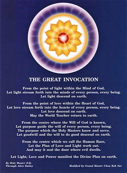 the great invocation by mcks